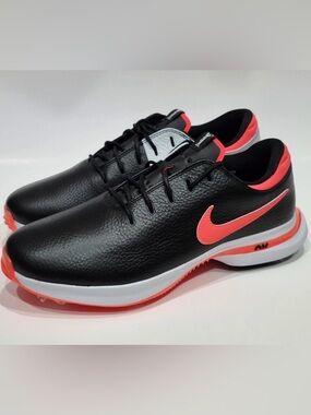 Nike Air Zoom Victory Pro Golf Shoes Men 11.5 Black Red DX9025-004 New